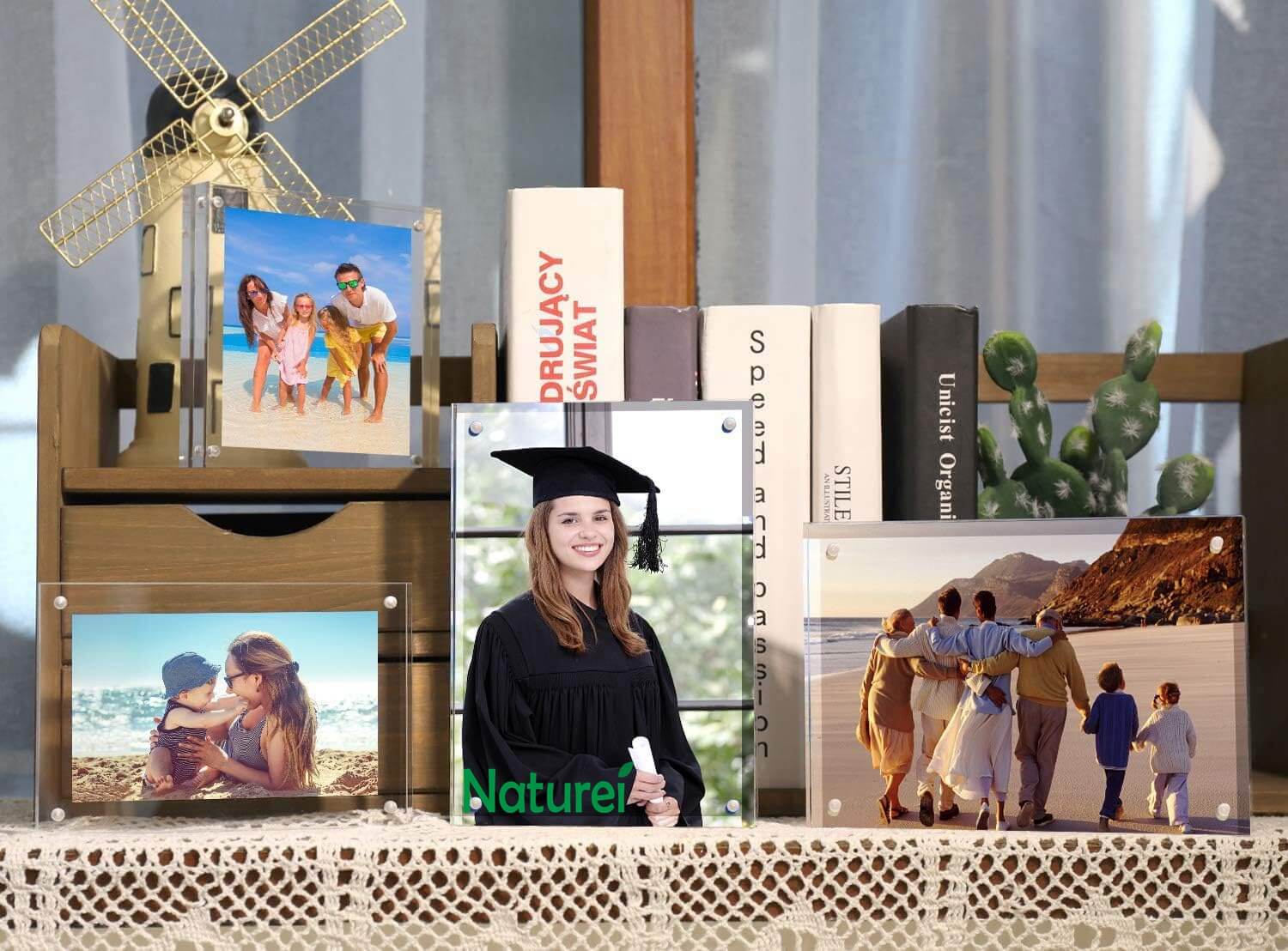 clear acrylic picture frames