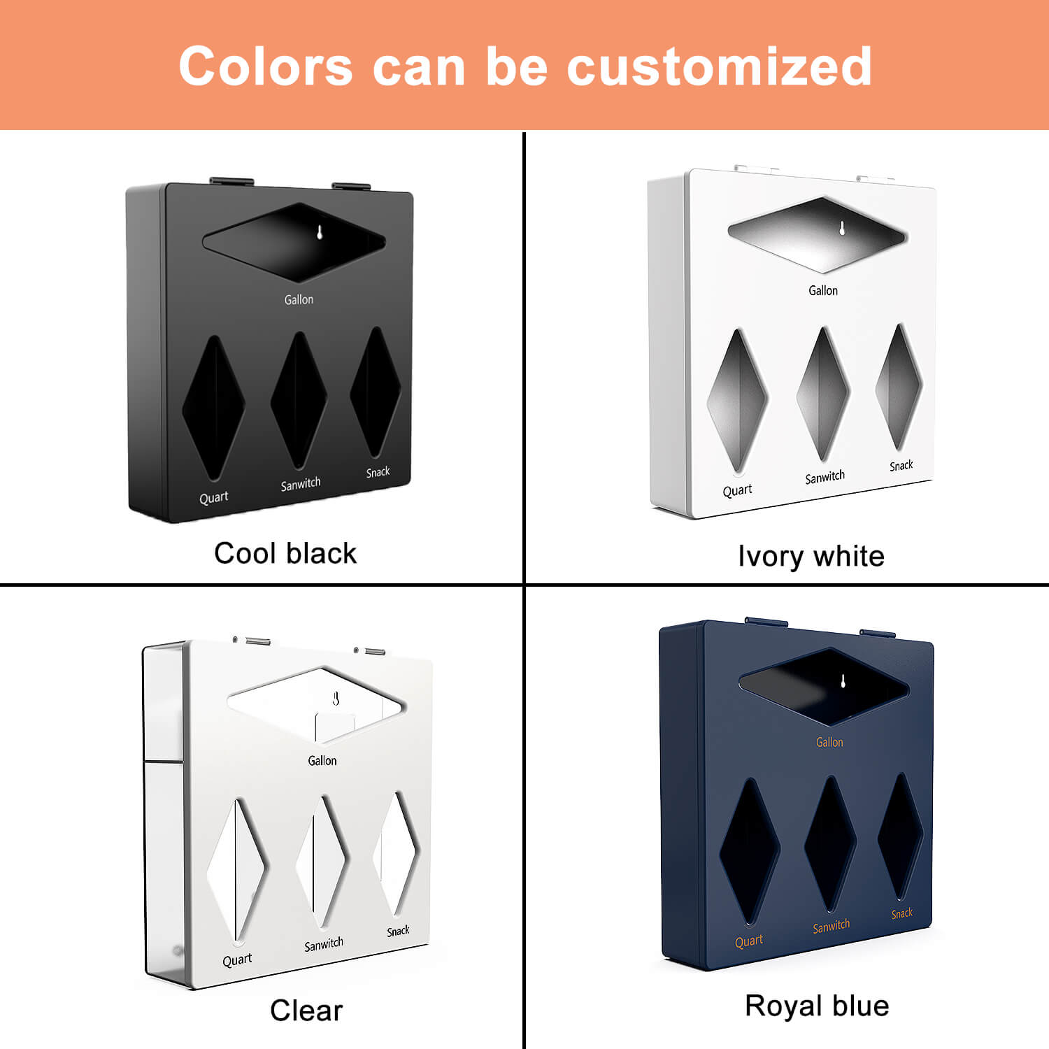 food storage bag organizer