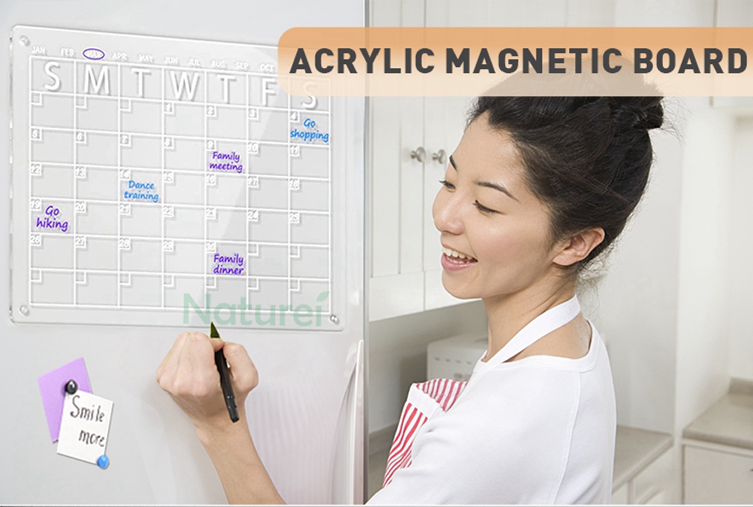 magnetic fridge calender