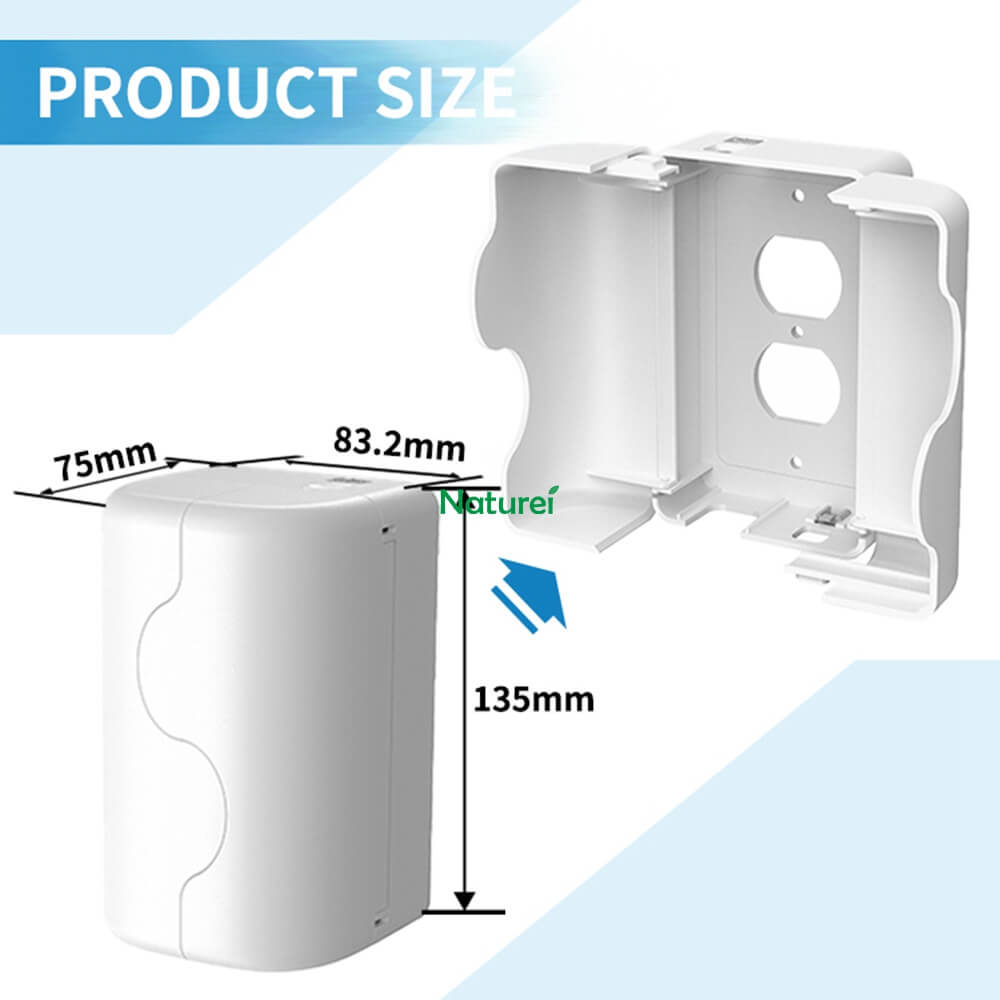 wall outlet box cover