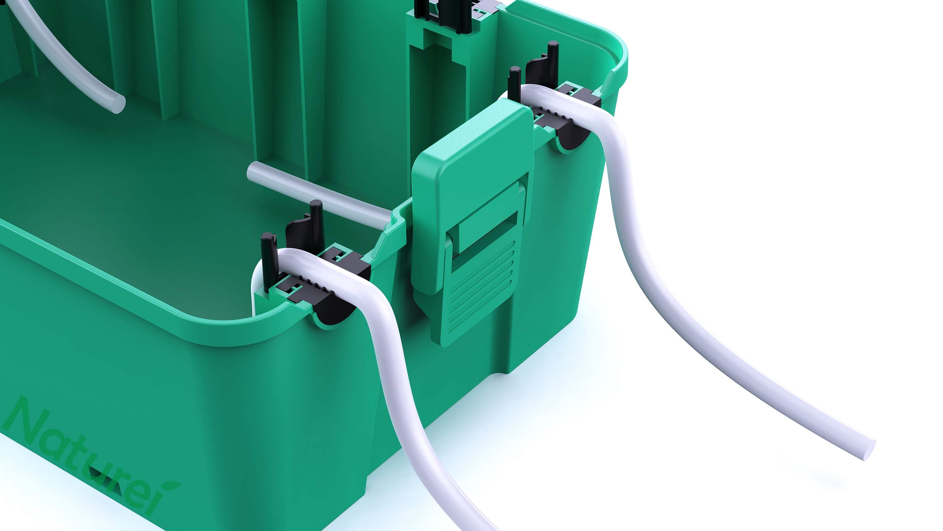 Weatherproof box for extension cord