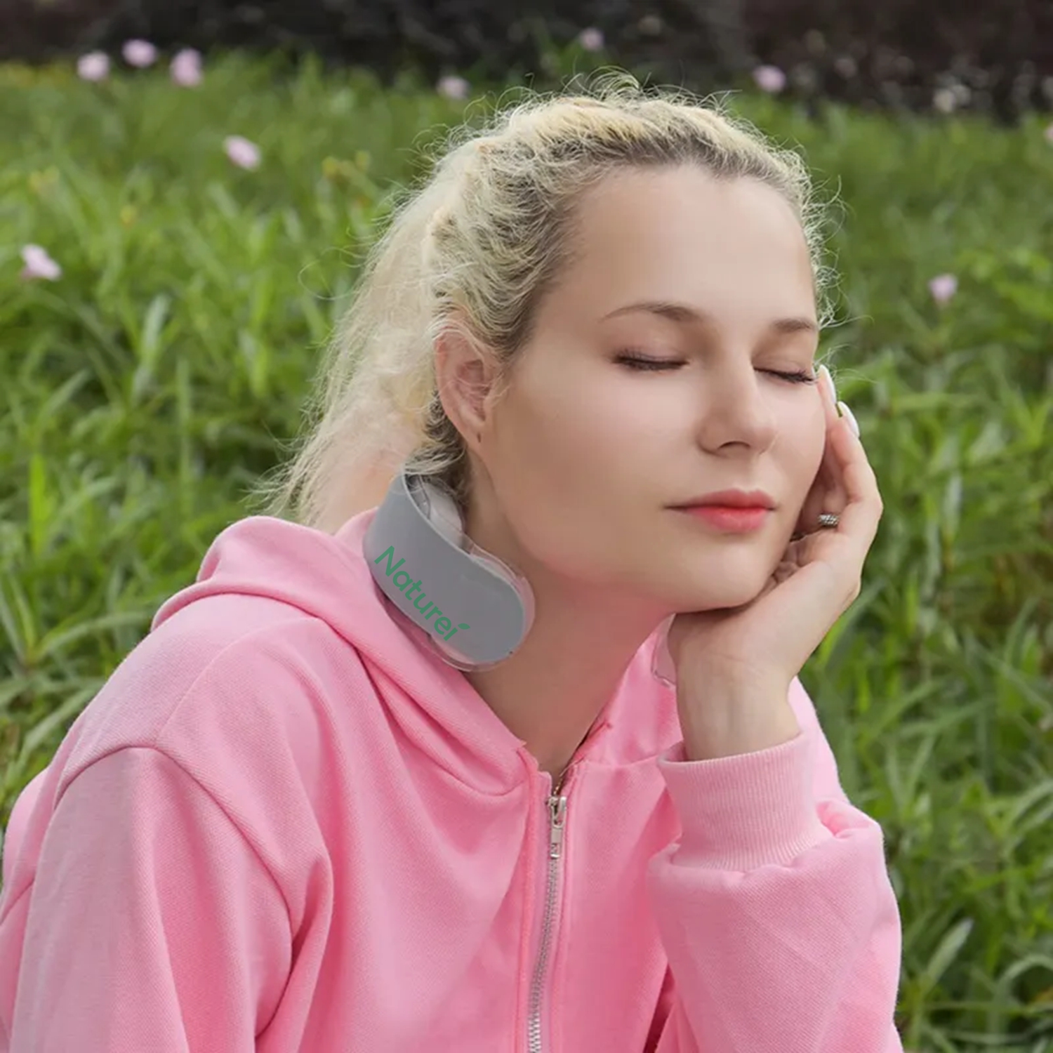 Cooling tube for neck