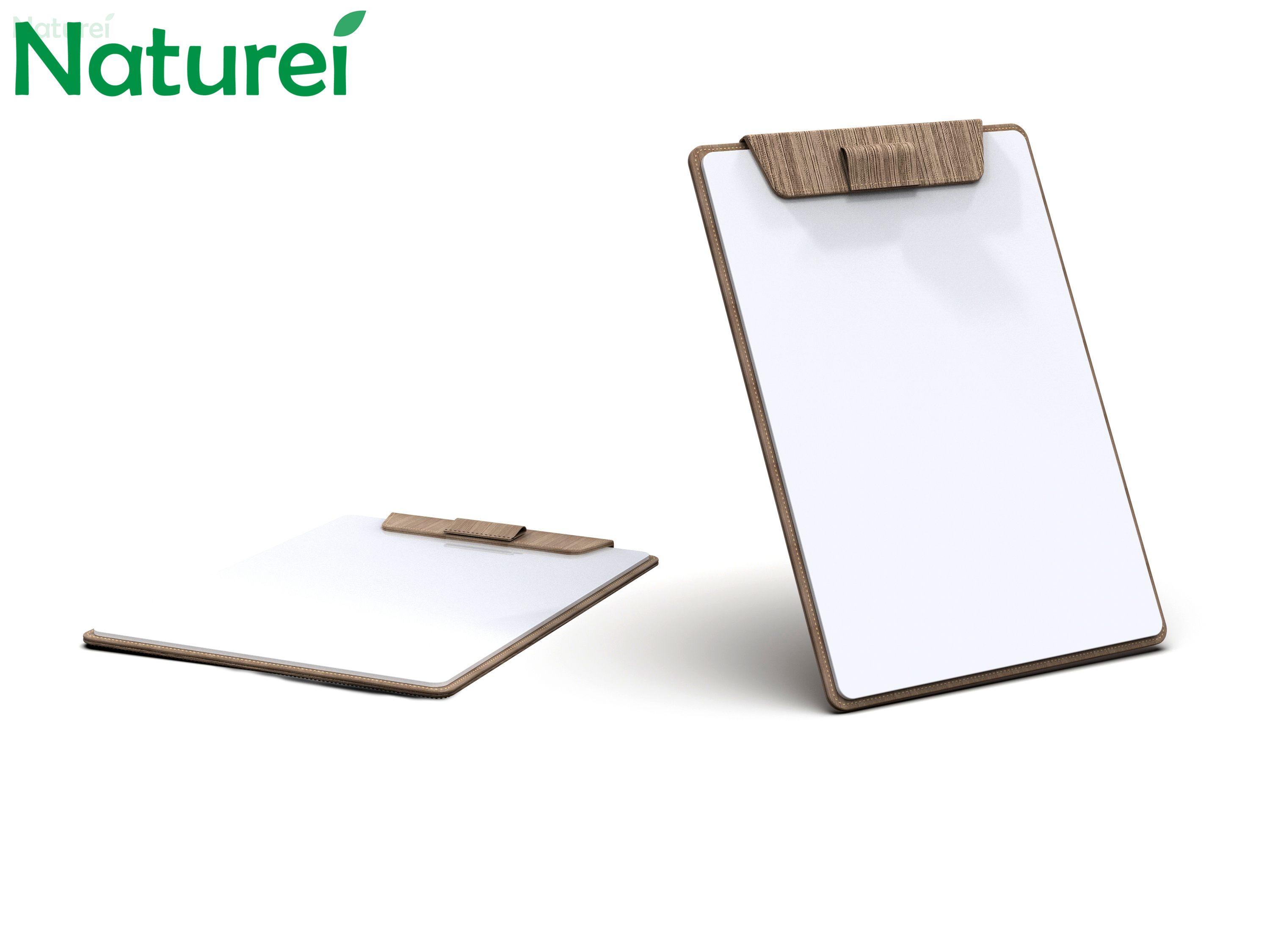 Portable Notepad Glass Board with PU Cover