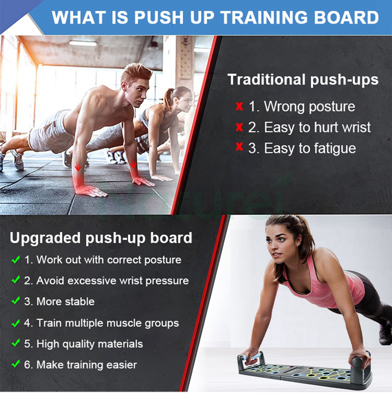 perfect pushup board