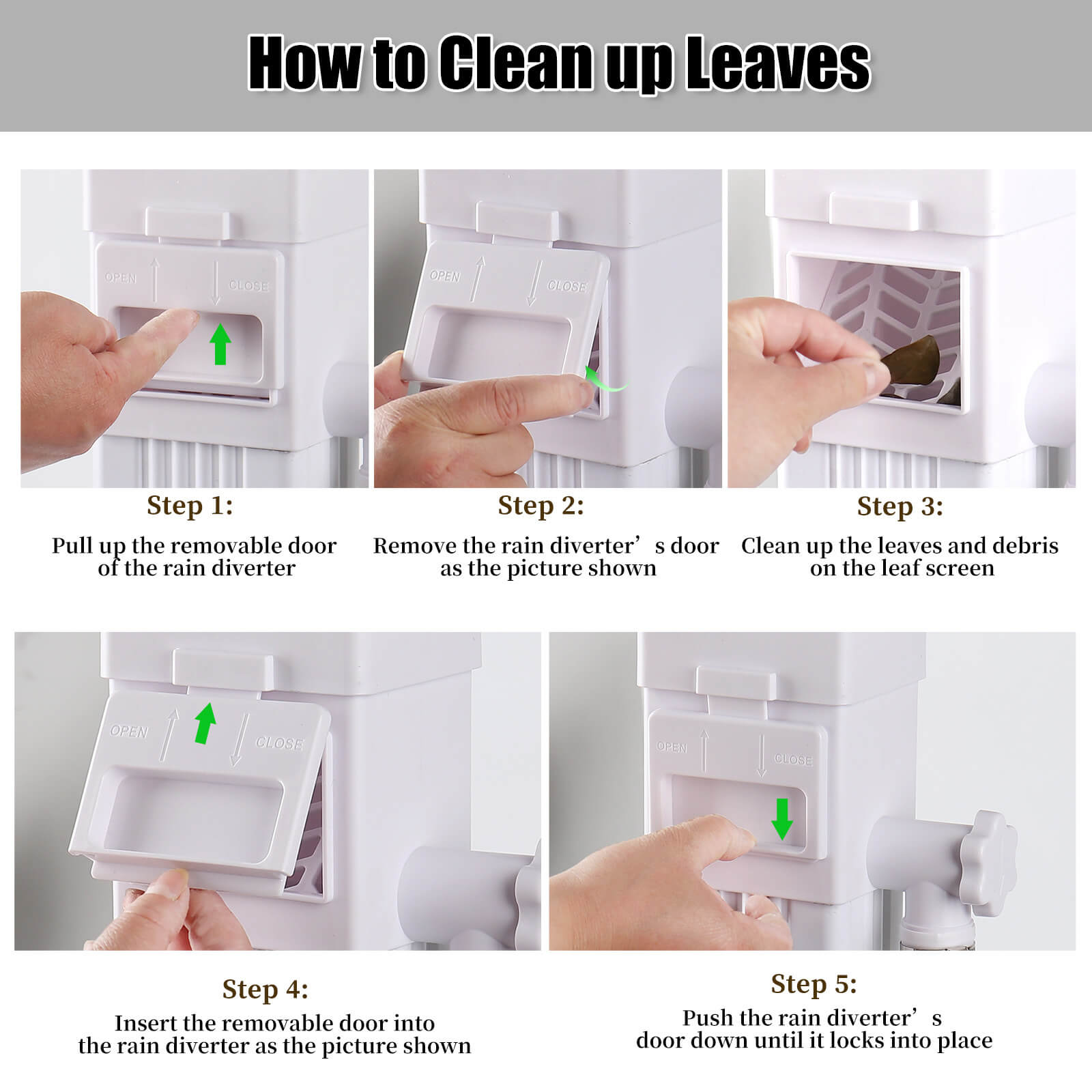 downspout diverter for rain barrel